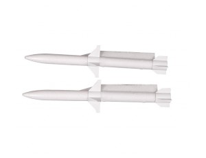 FMS F-16C Grey 70mm EDF Jet Missle Part 2  
